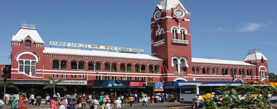 Andamanc Chennai Central Railway Station