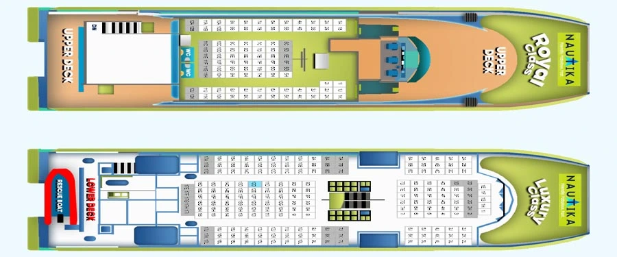 Nautika Ferry Seat Selection